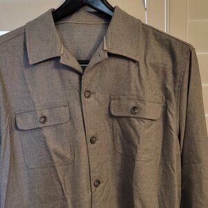 Hart Shaffner Marx Men's Four Pocket Shirt Jacket